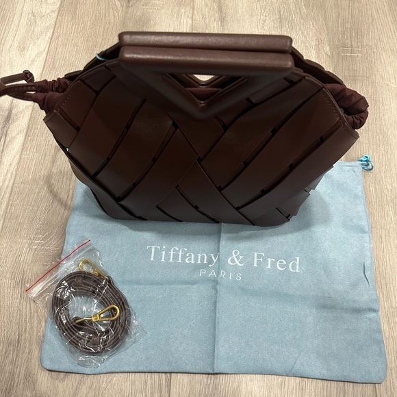 TIFFANY & FRED Smooth & Perforated Leather Bag - Picture 5 of 6